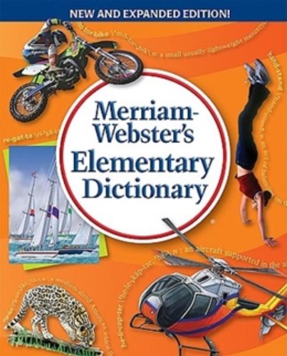 Merriamwebsters Elementary Dictionary 1st Edition Merriamwebster