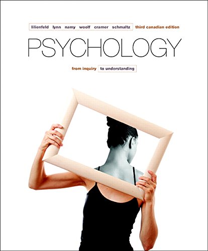 Psychology From Inquiry To Understanding 3rd Canadian Scott O Lilienfeld Et Al