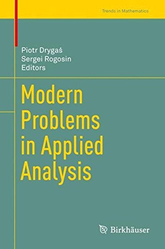 Modern Problems In Applied Analysis 1st Ed 2018 Piotr Dryga