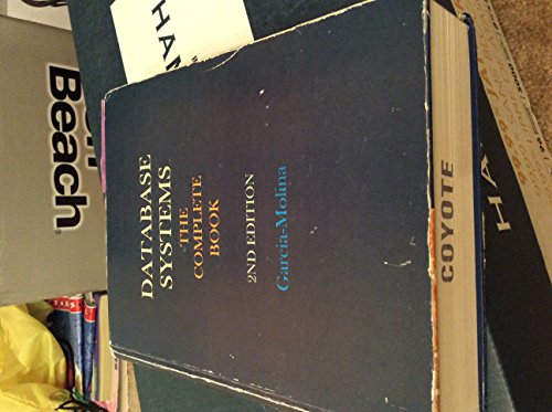 Database Systems The Complete Book 2nd Garciamolina H Ullman Jd