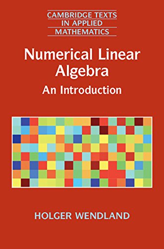 Numerical Linear Algebra An Introduction 1st Edition Holger Wendland