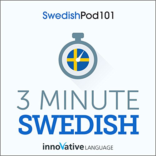 3minute Swedish 25 Lesson Series Audiobook Innovative Language Learning