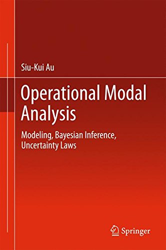 Operational Modal Analysis Modeling Bayesian Inference Uncertainty Laws 1st Ed 2017 Siukui Au
