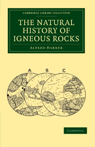 The Natural History Of Igneous Rocks Reissue Alfred Harker