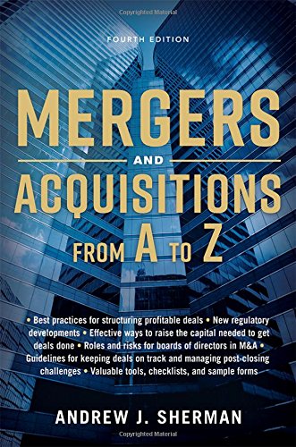 Mergers And Acquisitions From A To Z 4th Andrew J Sherman