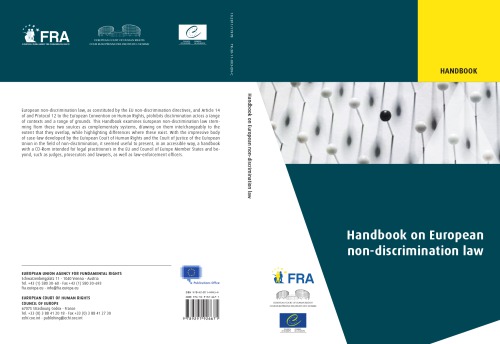 Handbook On European Nondiscrimination Law Coll