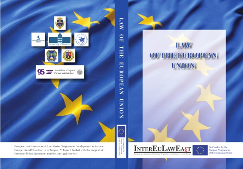 Law Of The European Union A Textbook For Master Students Biriukov P
