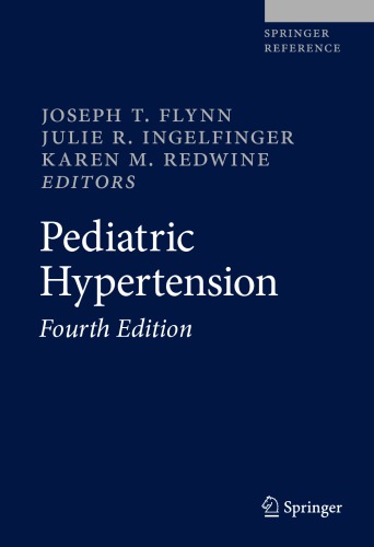 Pediatric Hypertension 4th Ed Joseph T Flynn Julie R Ingelfinger