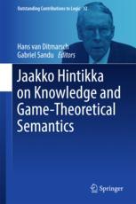 Jaakko Hintikka On Knowledge And Gametheoretical Semantics 1st Edition Hans Van Ditmarsch