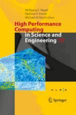 High Performance Computing In Science And Engineering 17 Transactions Of The High Performance Computing Center Stuttgart Hlrs 2017 1st Edition Wolfgang E Nagel