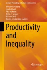 Productivity And Inequality 1st Edition William H Greene Lynda Khalaf