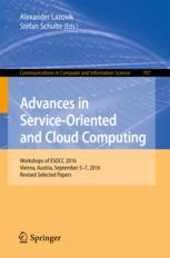 Advances In Serviceoriented And Cloud Computing Workshops Of Esocc 2016 Vienna Austria September 57 2016 Revised Selected Papers 1st Edition Alexander Lazovik