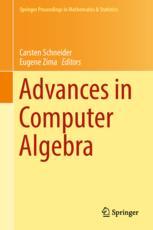 Advances In Computer Algebra In Honour Of Sergei Abramovs 70th Birthday Wwca 2016 Waterloo Ontario Canada 1st Edition Carsten Schneider