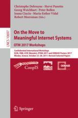 On The Move To Meaningful Internet Systems Otm 2017 Workshops Confederated International Workshops Ei2n Fbm Icsp Meta4es Otma 2017 And Odbase Posters 2017 Rhodes Greece October 2328 2017 Revised Selected Papers 1st Edition Christophe Debruyne
