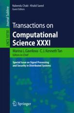Transactions On Computational Science Xxxi Special Issue On Signal Processing And Security In Distributed Systems 1st Edition Marina L Gavrilova