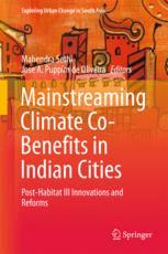 Mainstreaming Climate Cobenefits In Indian Cities Posthabitat Iii Innovations And Reforms 1st Edition Mahendra Sethi