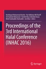 Proceedings Of The 3rd International Halal Conference Inhac 2016 1st Edition Nurhidayah Muhammad Hashim