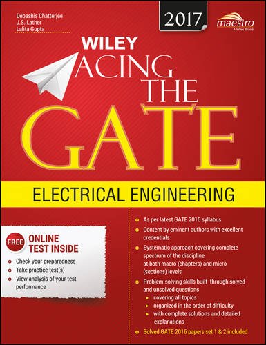 Wiley Acing The Gate Electrical Engineering Debashish Chatterjee