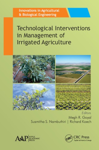 Technological Interventions In Management Of Irrigated Agriculture Goyal