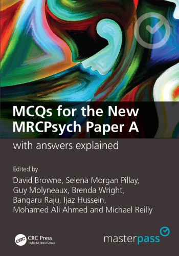 Mcqs For The New Mrcpsych Paper A With Answers Explained Ahmed