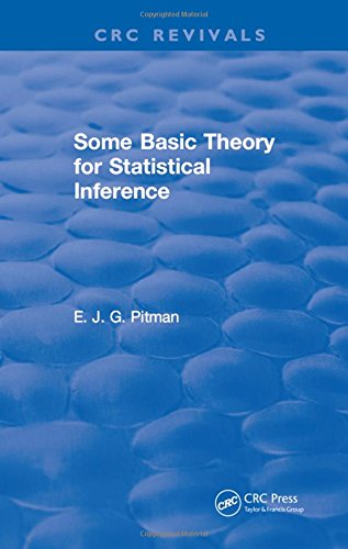 Some Basic Theory For Statistical Inference Monographs On Applied Probability And Statistics E J G Pitman