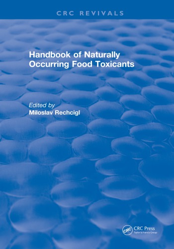 Handbook Of Naturally Occurring Food Toxicants Rechcigl Miloslav