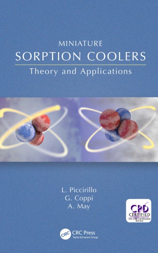 Miniature Sorption Coolers Theory And Applications Coppi Gabriele May