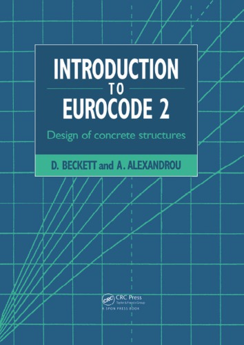 Introduction To Eurocode 2 Design Of Concrete Structures Alexandrou