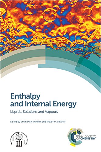 Enthalpy And Internal Energy Liquids Solutions And Vapours Gld Emmerich Wilhelm
