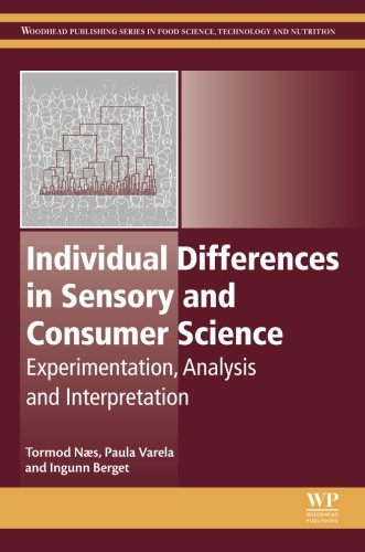 Individual Differences In Sensory And Consumer Science Experimentation Analysis And Interpretation Tormod Ns