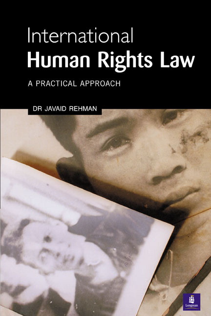 International Human Rights Law A Practical Approach 1st Edition Javaid Rehman