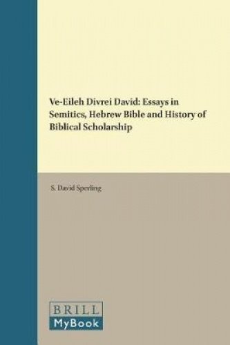 Veeileh Divrei David Essays In Semitics Hebrew Bible And History Of Biblical Scholarship S David Sperling