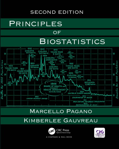Principles Of Biostatistics 2nd Edition Marcello Pagano Kimberlee Gauvreau