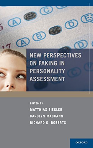 New Perspectives On Faking In Personality Assessment 1st Edition Matthias Ziegler