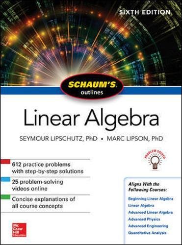 Linear Algebra 6th Seymour Lipschutz Marc Lipson