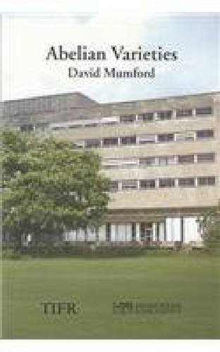 Abelian Varieties Corrected Reprint 2014 David Mumford C P Ramanujam