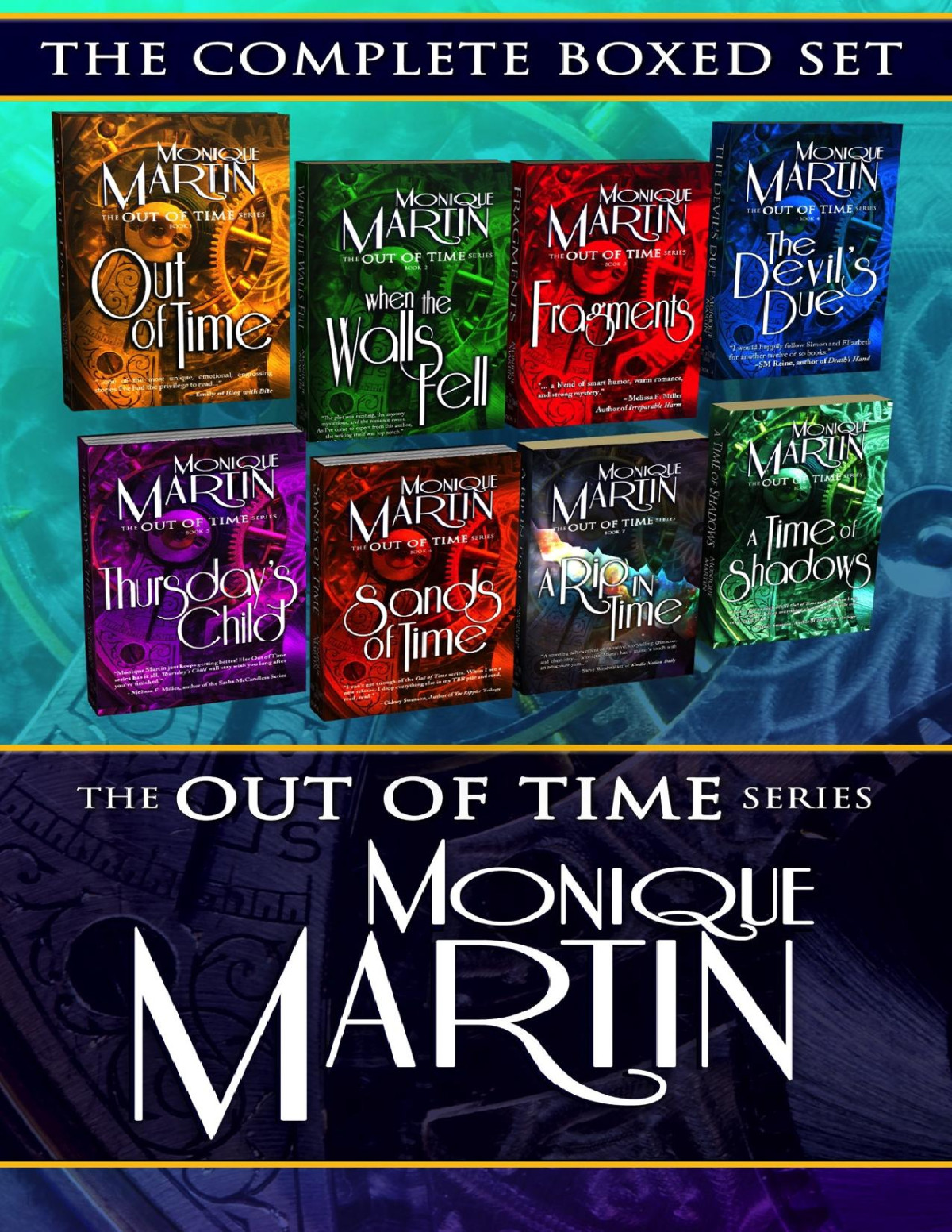 Out Of Time Series Ultimate Box Set Monique Martin