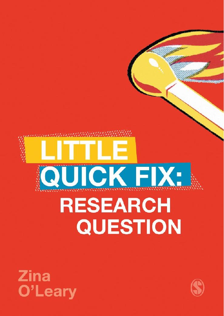 Little Quick Fix Research Question Zina Oleary