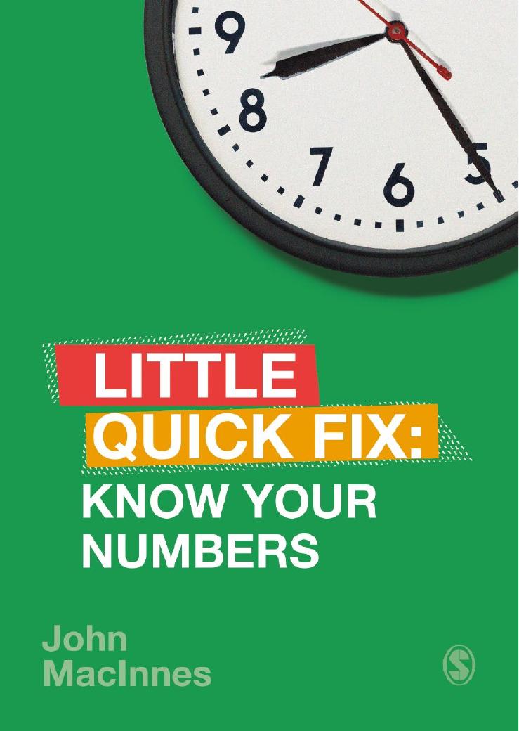 Little Quick Fix Know Your Numbers John Macinnes