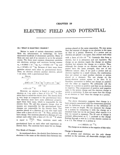 Hcv Chapter 29 Electric Field And Potential Concepts Of Physics H C Verma Iit Jee Part 2 Various Engineering Entrance Exams Hcv H C Verma Harishchandra Verma