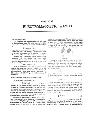 Hcv Chapter 40 Electromagnetic Waves Concepts Of Physics H C Verma Iit Jee Part 2 Various Engineering Entrance Exams Hcv H C Verma Harishchandra Verma