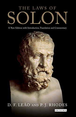 The Laws Of Solon A New Edition With Introduction Translation And Commentary Revised Ed D F Leo