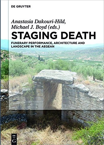 Staging Death Funerary Performance Architecture And Landscape In The Aegean 1st Edition Anastasia Dakourihild