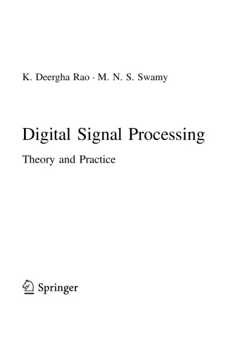 Digital Signal Processing Theory And Practice K Deergha Rao
