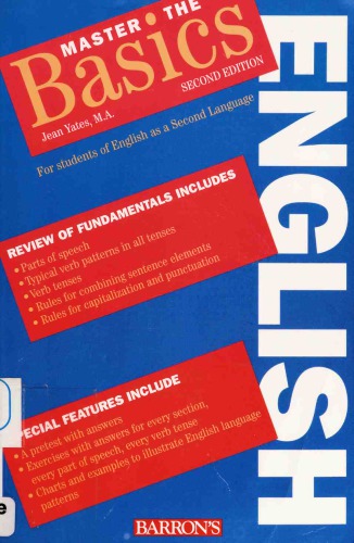 Master The Basics English 2nd Jean Yates
