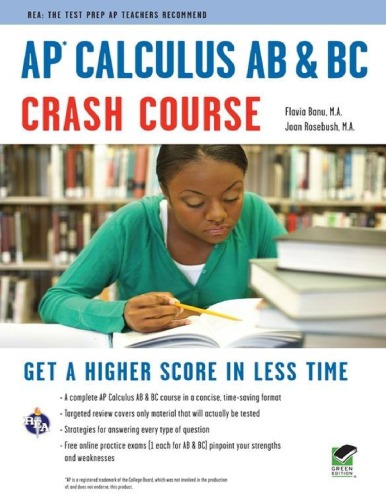 Ap Calculus Ab Bc Crash Course Flavia Banu Joan Marie Rosebush
