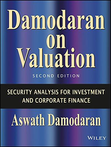 Damodaran On Valuation 2nd Aswath Damodaran