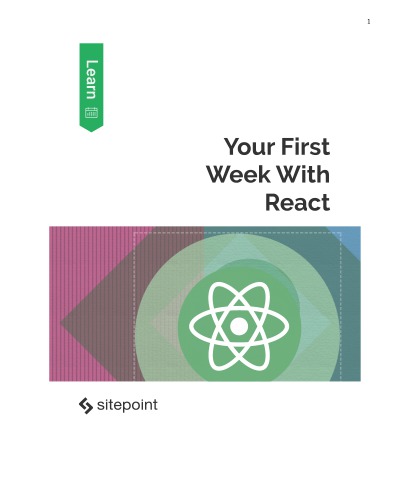 Your First Week With React Simon Mackie
