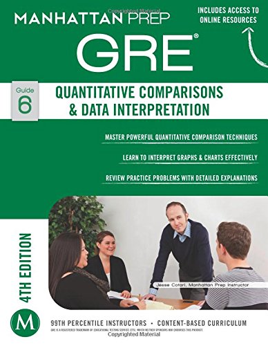 Gre Quantitative Comparisons Data Interpretation Fourth Manhattan Prep