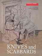 Knives And Scabbards Griffiths Nick Grew Francis Cowgill Jane
